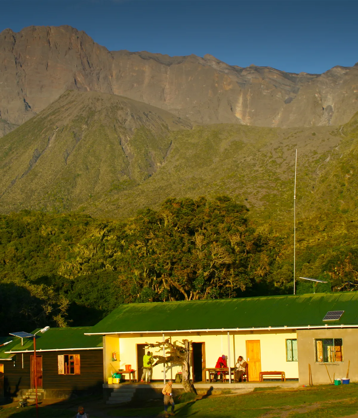 Meriakamba Hut to Momella Gate Route