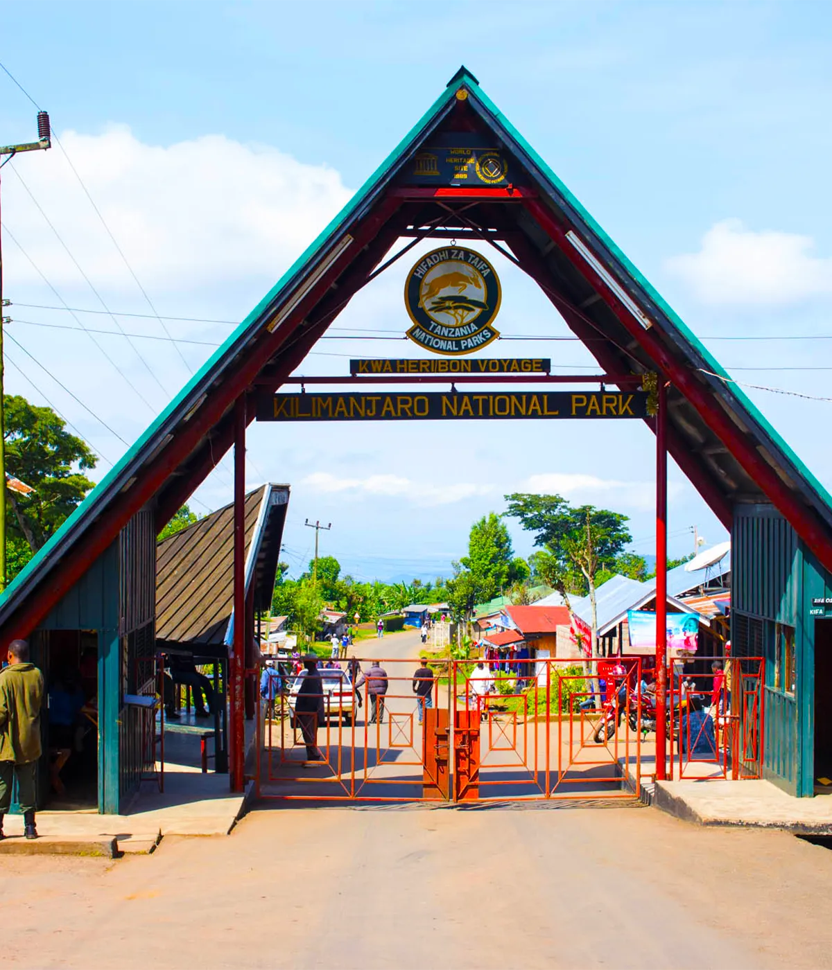Kilimanjaro National Park Gate