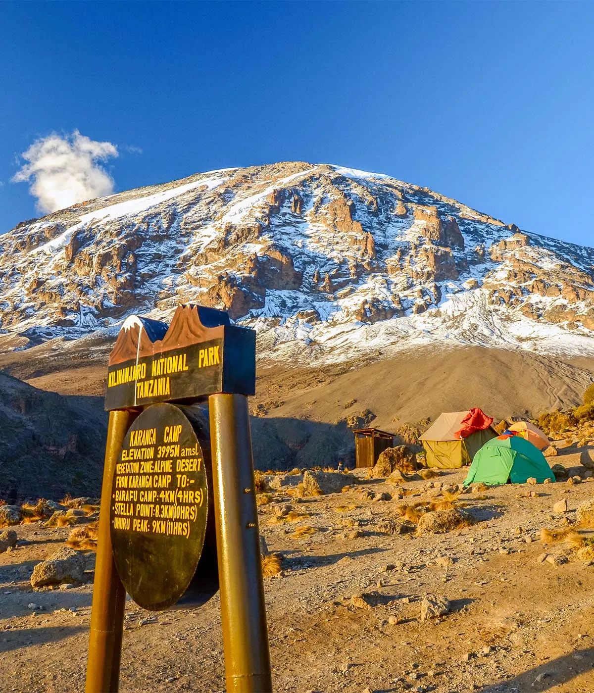 Second Cave Camp
