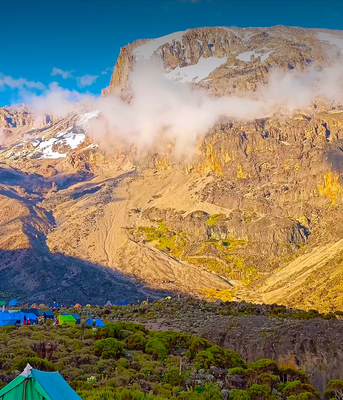 Barafu Camp View 