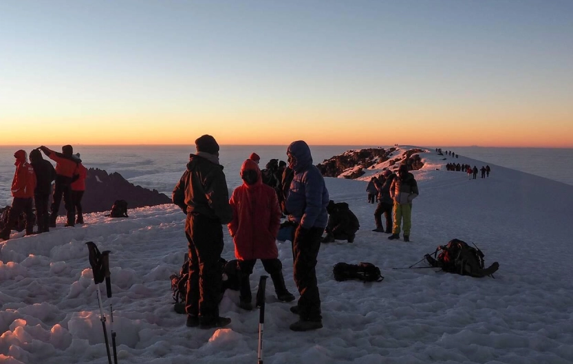 Tip on Kilimanjaro