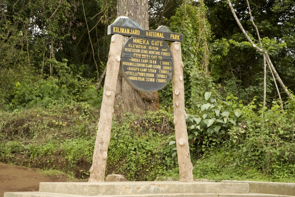 Mweka Gate