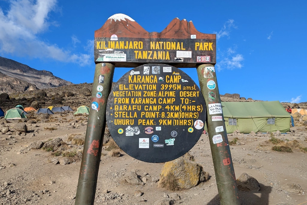 Barranco Camp – Karanga Camp