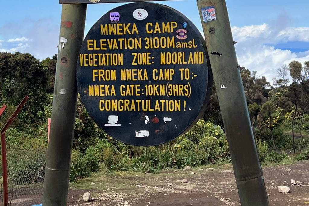 Mweka Camp