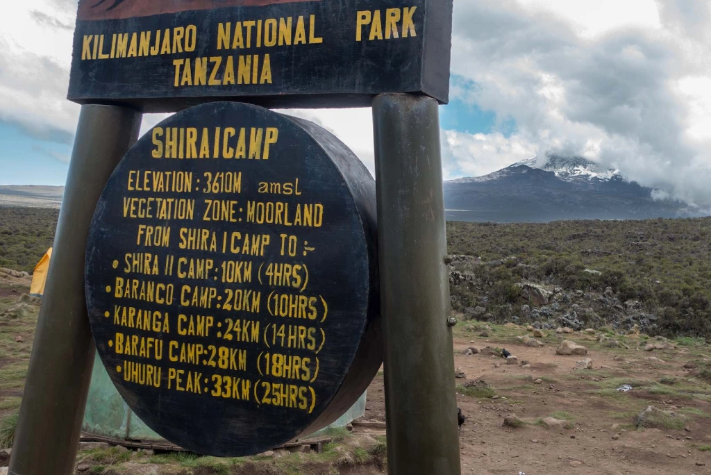 Shira I Camp –Shira Hut