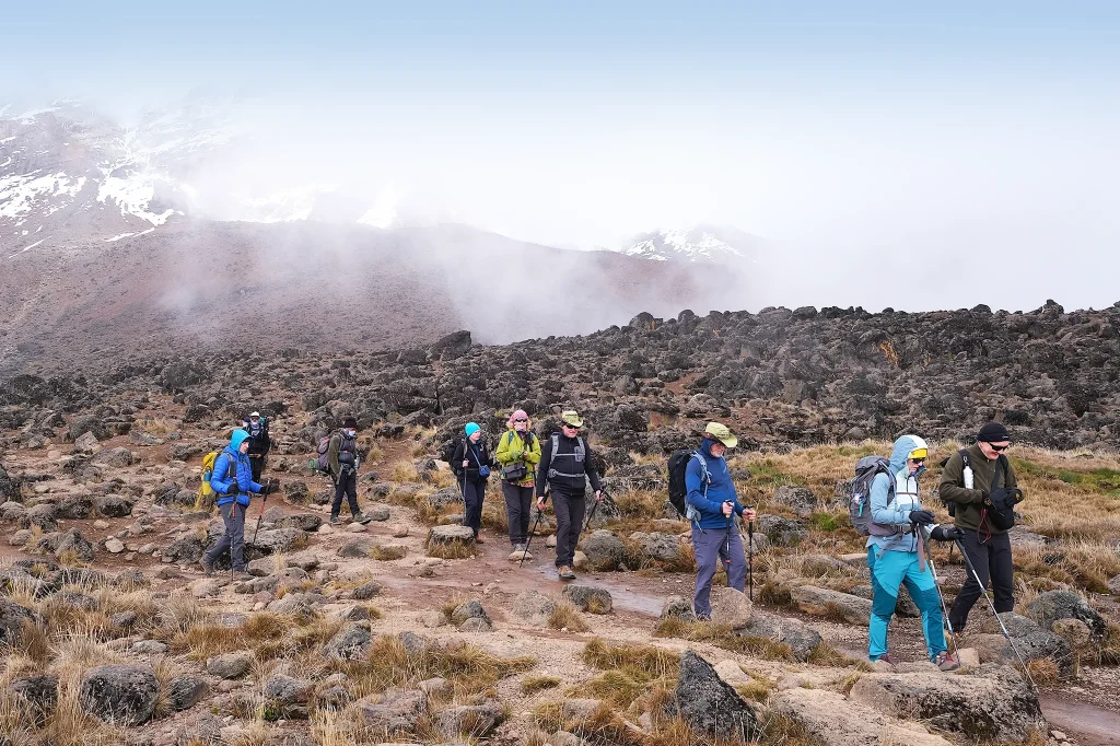 Climbing Mt Kilimanjaro