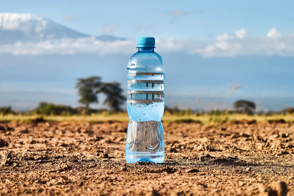 Water on Climbing Kilimanjaro
