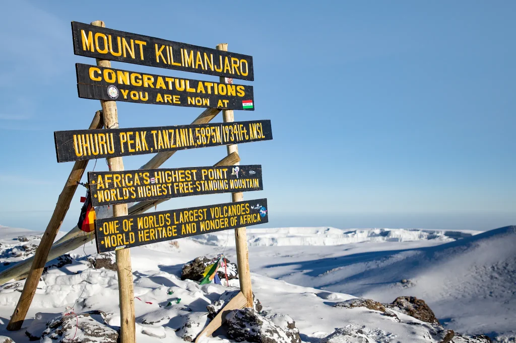 Kilimanjaro Height